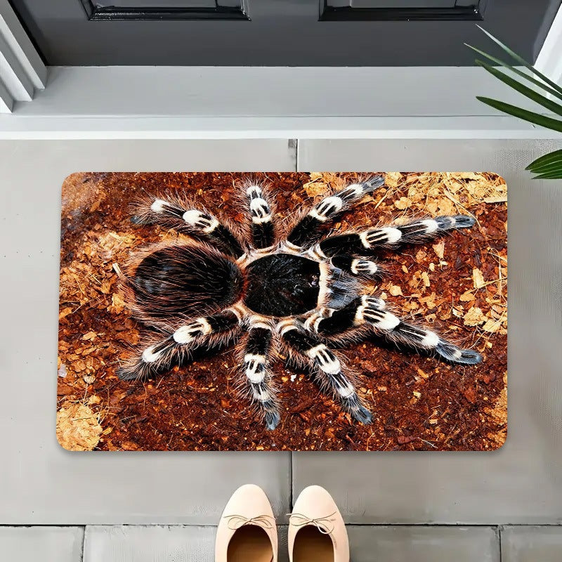 Spider-Themed Floor Mat