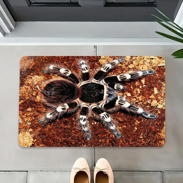 Spider-Themed Floor Mat