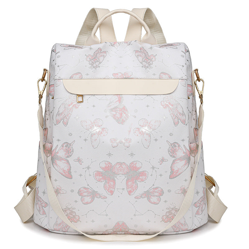Backpack with Elegant Butterfly Design and Practical Compartments Kalsten