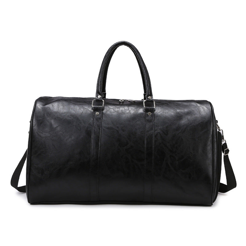 Vintage Leather Weekend Duffle Bag Kalsten