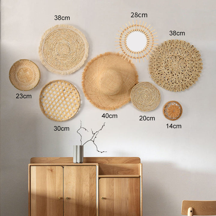 Elegant Wall Decoration Made of Natural Materials Kalsten