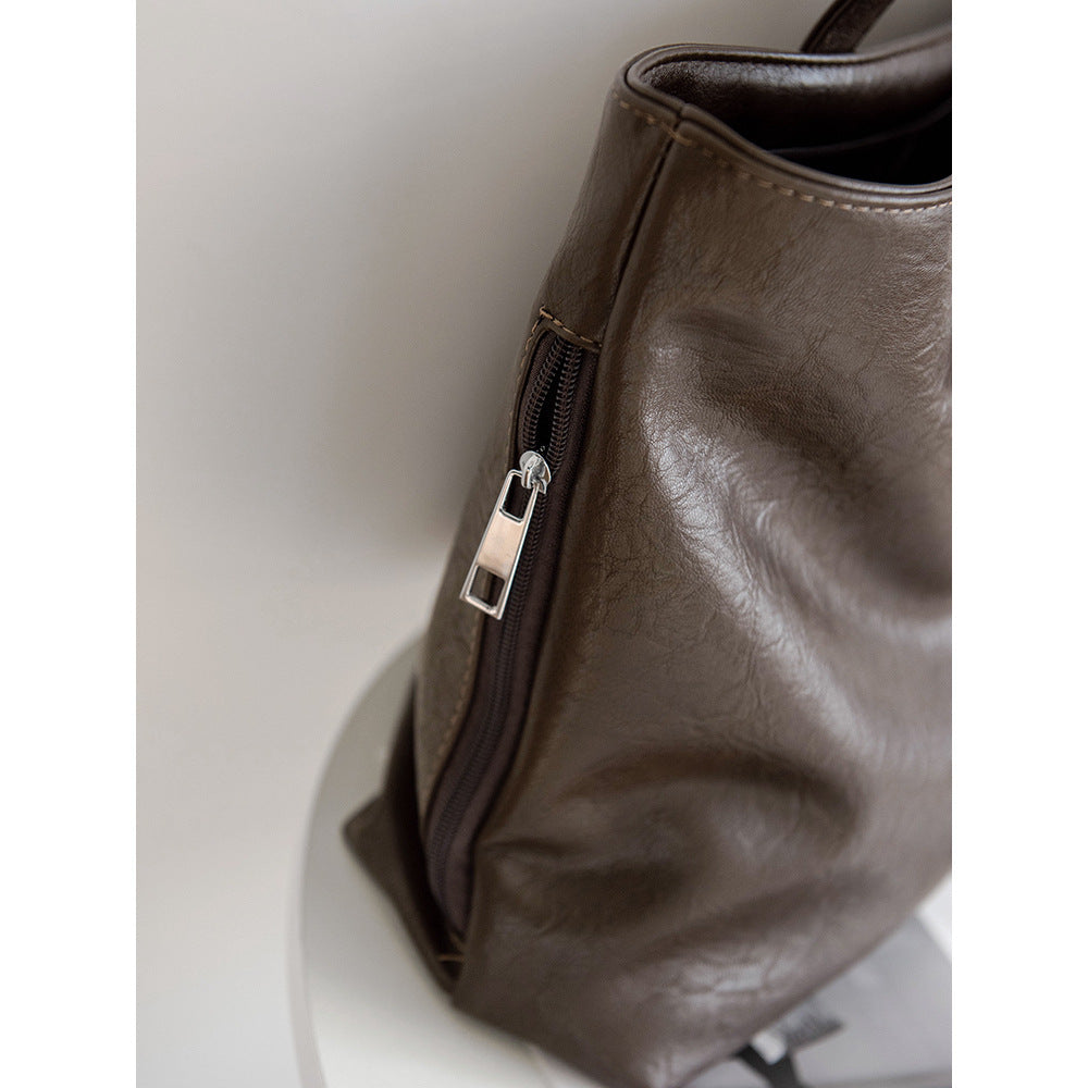 Luxurious Leather Tote Bag Kalsten