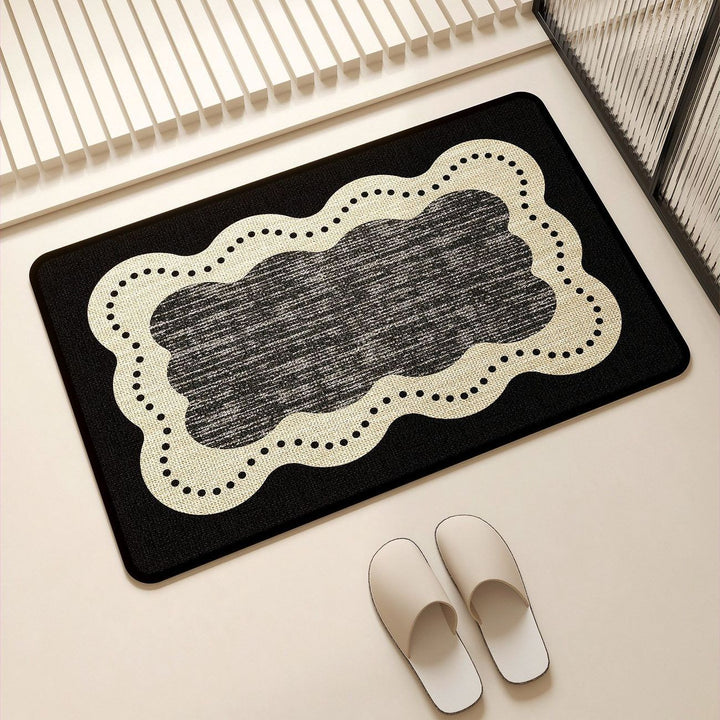 Soft Textured Decorative Bath Mat Kalsten