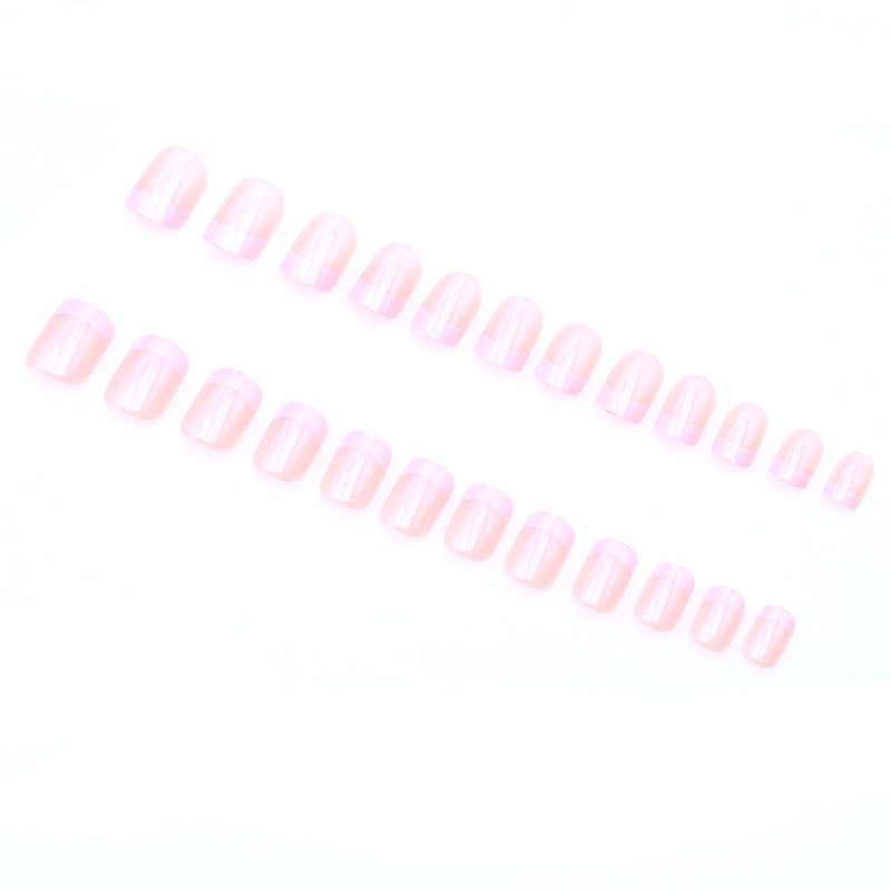 Elegant French Tip Gel Nail Art Kalsten