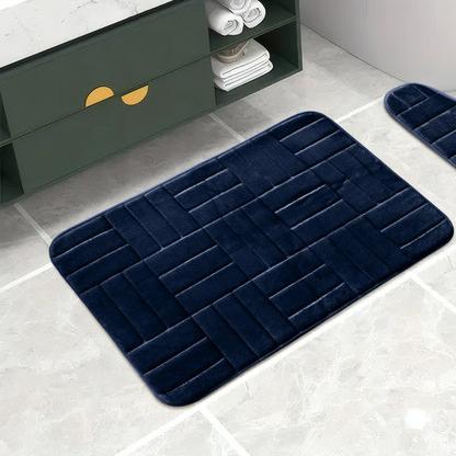 Plush Bathroom Mat Kalsten