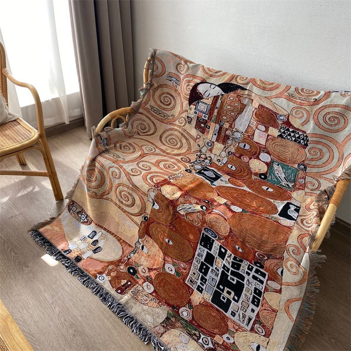 Artistic Graphic Throw Blanket