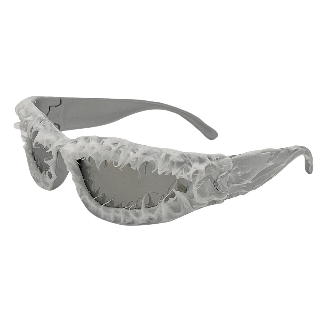 Ladies unique sports sunglasses in futuristic design Kalsten