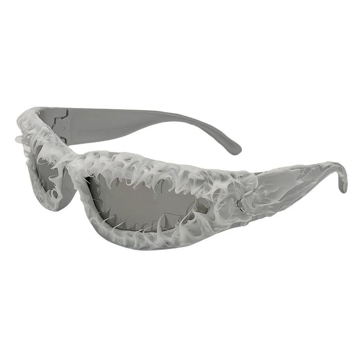 Ladies unique sports sunglasses in futuristic design Kalsten