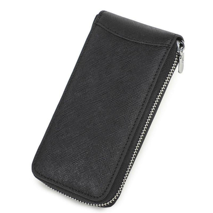Zippered Leather Phone Pouch Kalsten