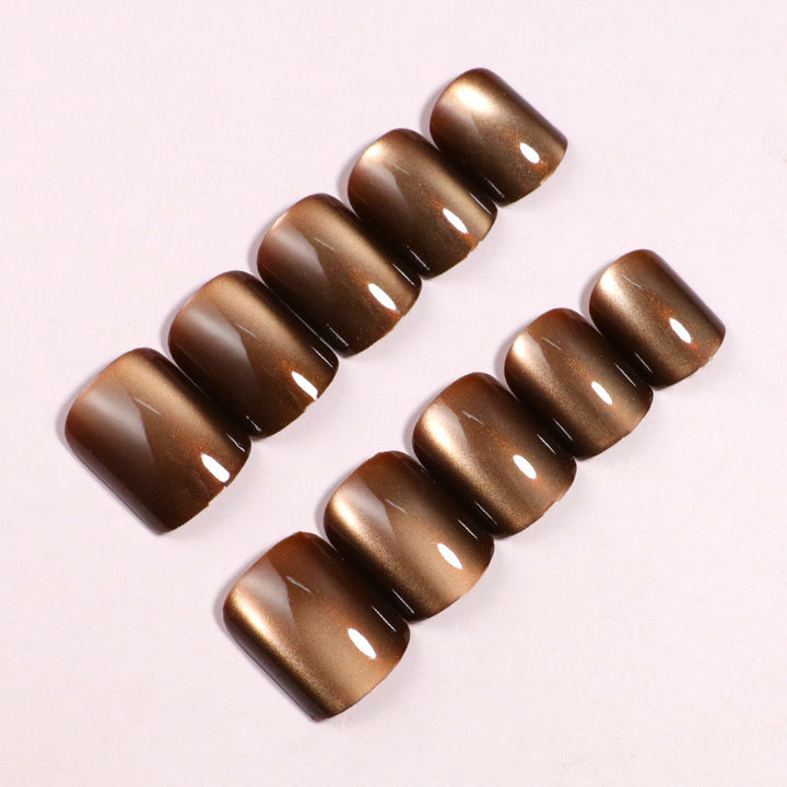 Glossy Long-Lasting Press-On Nail Set Kalsten