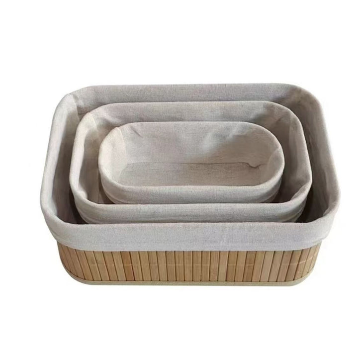 Storage basket with fabric cover Kalsten