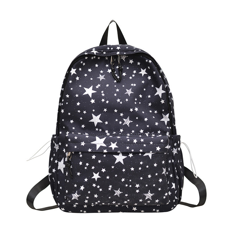 Stylish Star Print Backpack Kalsten