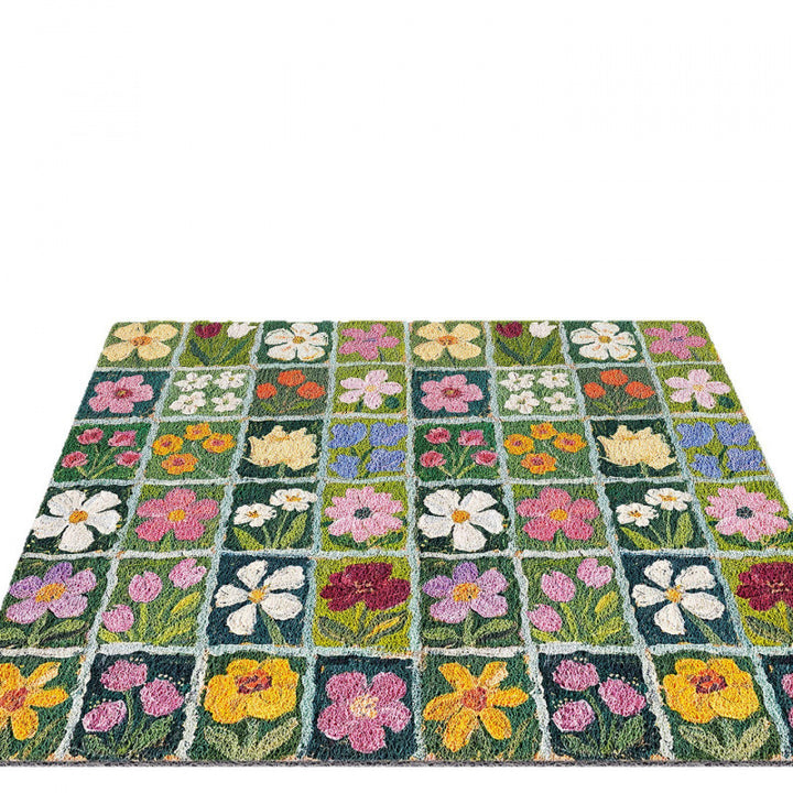 Floral Patchwork Area Rug Kalsten