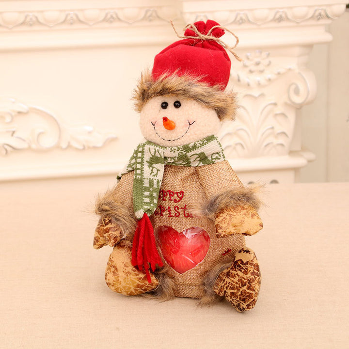 Plush Holiday Moose Figurine Kalsten