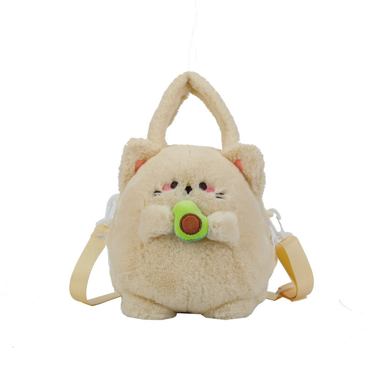Plush Bunny-Themed Mini Backpack