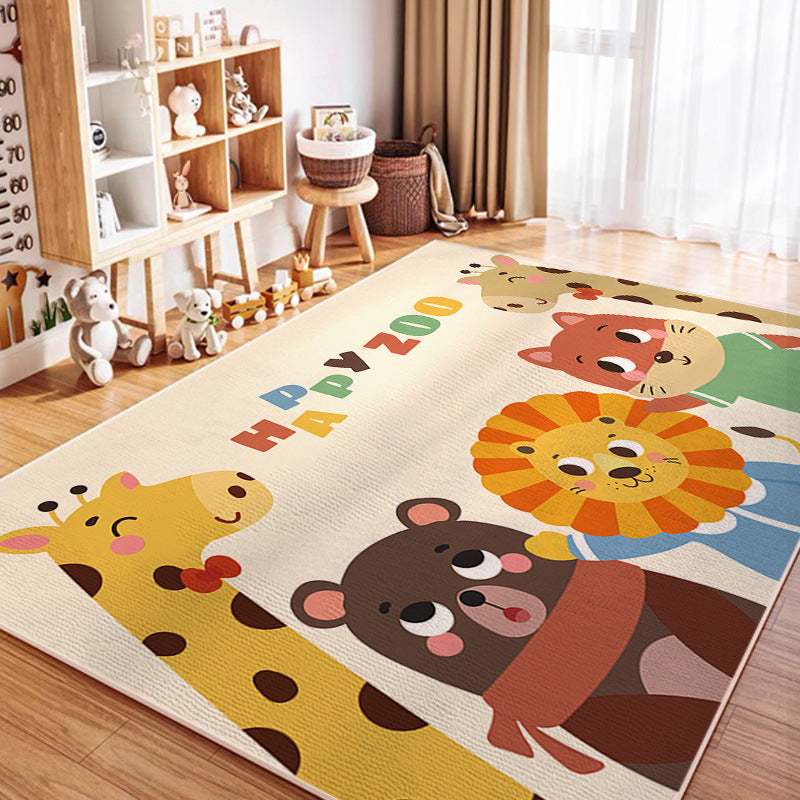 Playful Animal-Themed Area Rug Kalsten