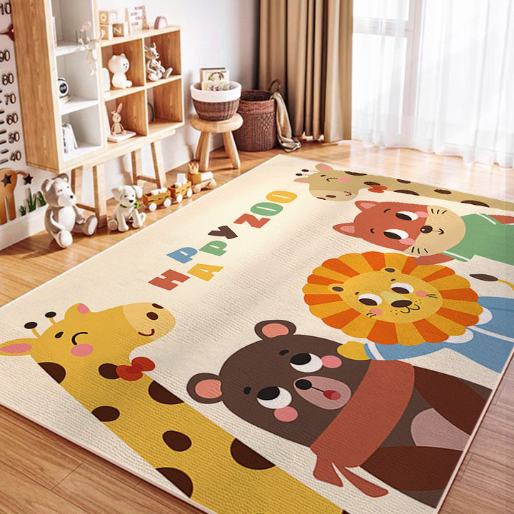 Playful Animal-Themed Area Rug Kalsten