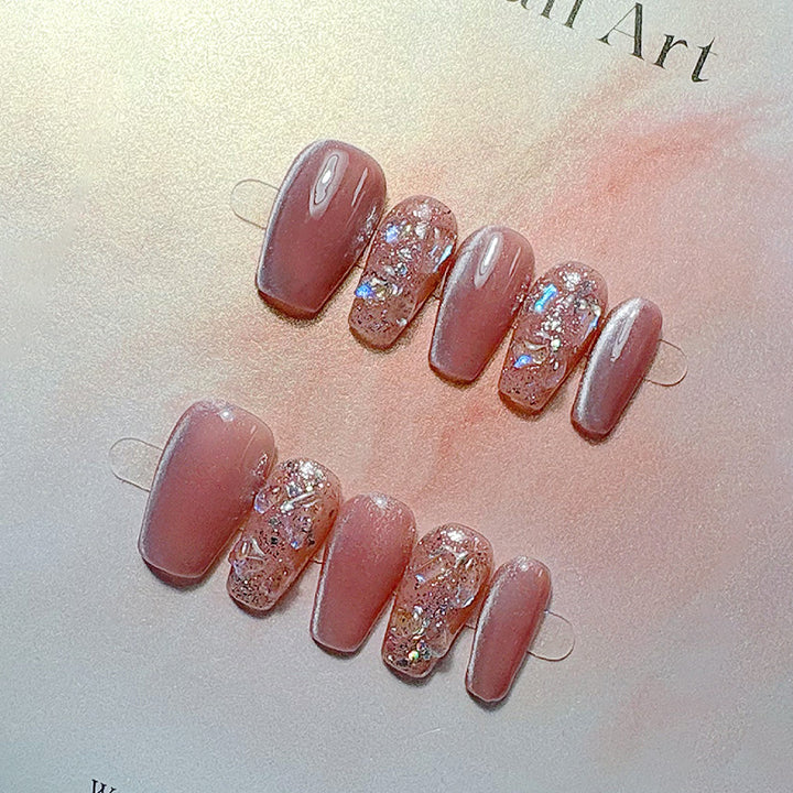 French Tip Press-On Nail Set Kalsten