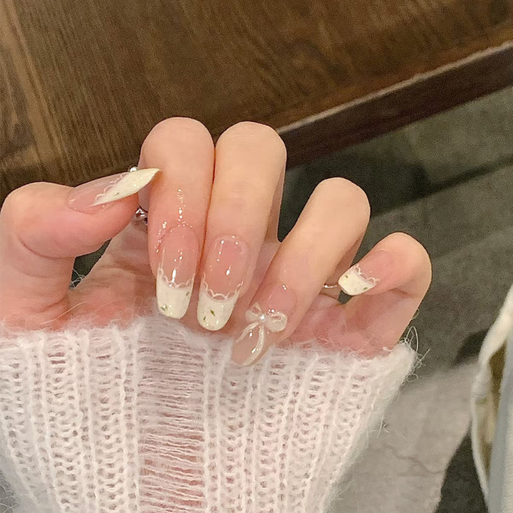 Decorative Glittery Press-On Nail Tips Kalsten
