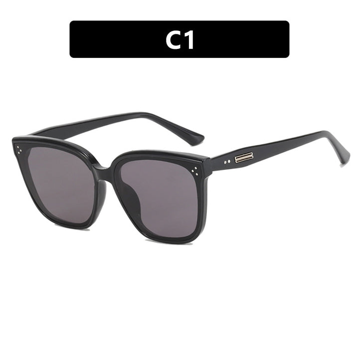 Women's modern oversized sunglasses with elegant, wide frame Kalsten