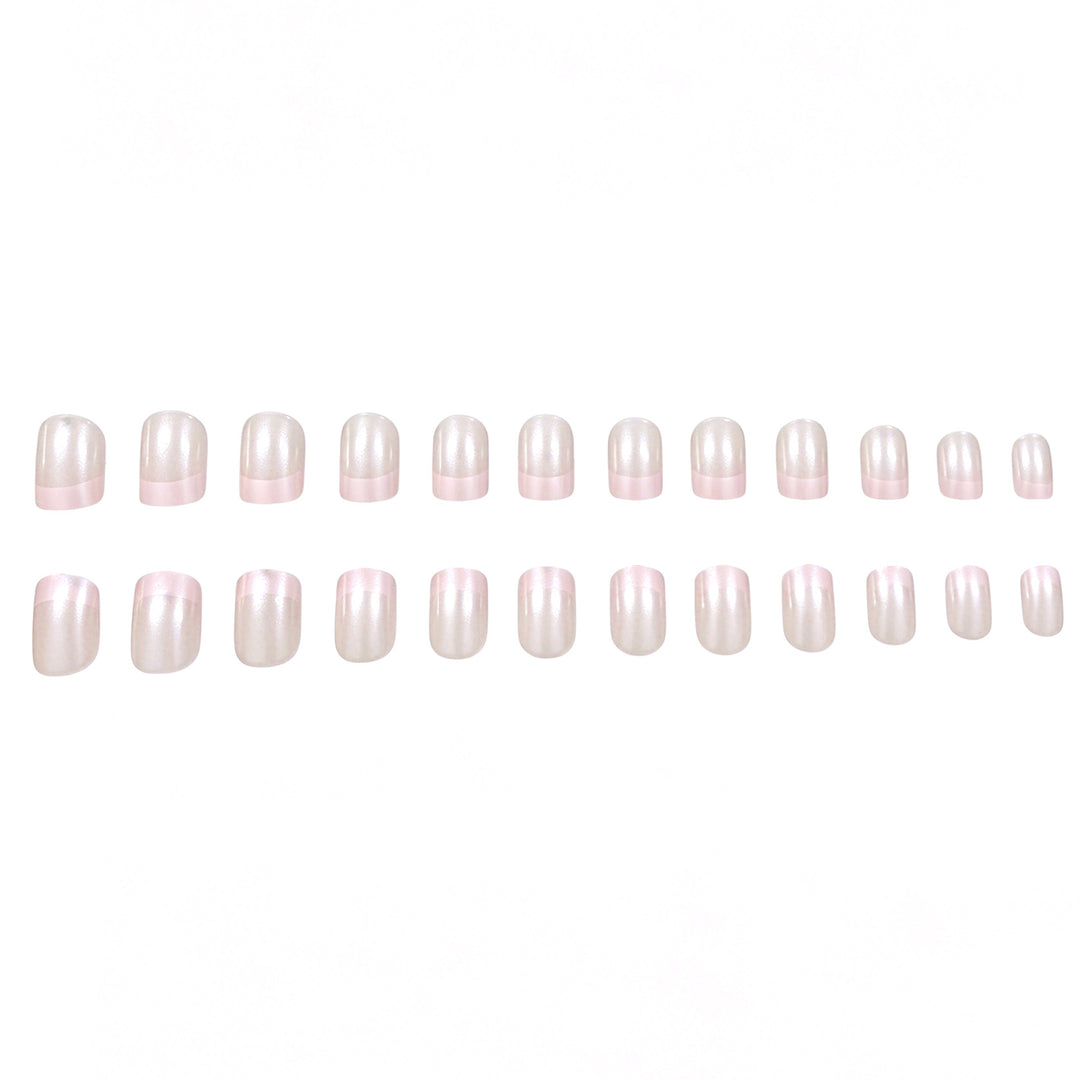 Premium French Tip Nail Extensions Kalsten