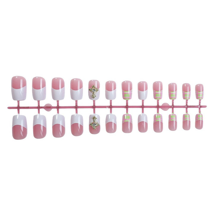 Artificial nails with elegant decorations Kalsten