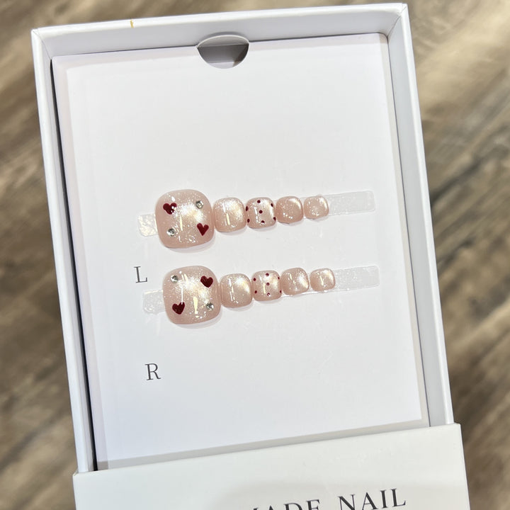 Decorative Heart Nail Art Set Kalsten