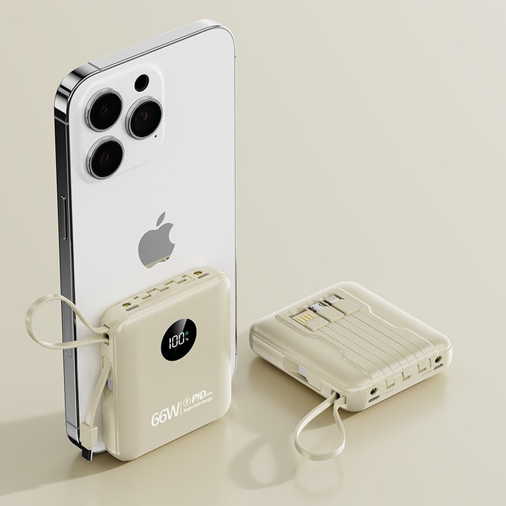 Portable power bank with smart charging and LCD display Kalsten