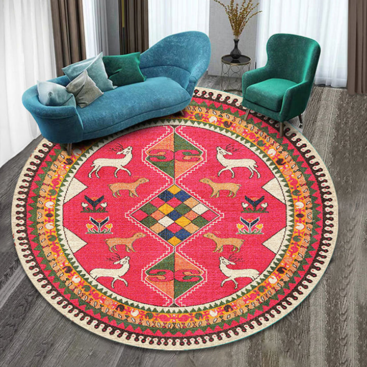 Artistic Mandala Pattern Area Rug