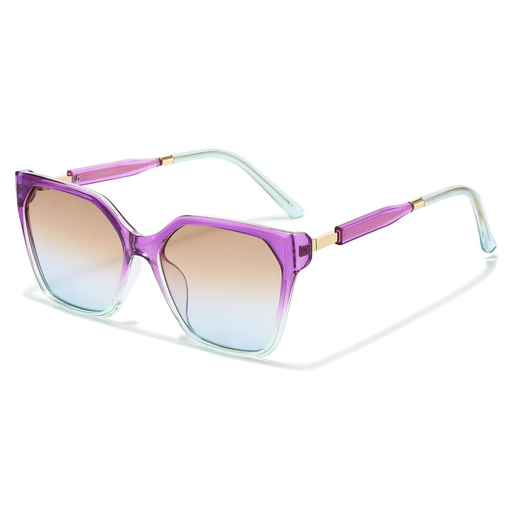 Bold Angular Oversized Sunglasses Kalsten