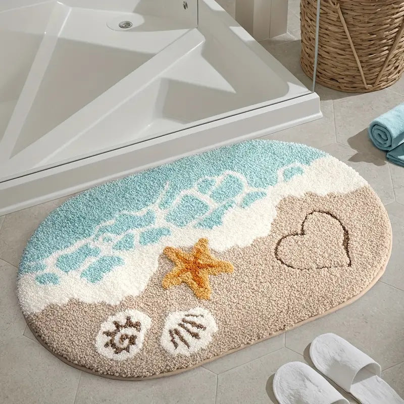 Decorative Shower Bath Mat