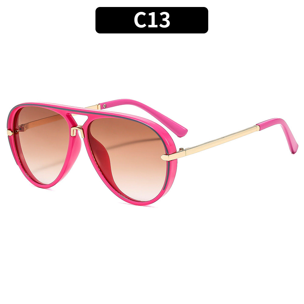 Retro Aviator Sunglasses