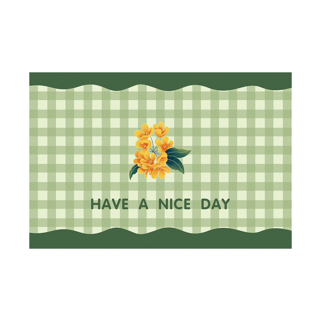Stylish Floral Patterned Comfort Bath Mat Kalsten