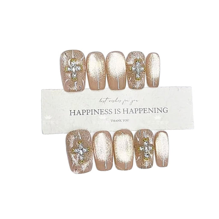Premium Nail Art Set with Glitter and Iconic Designs Kalsten