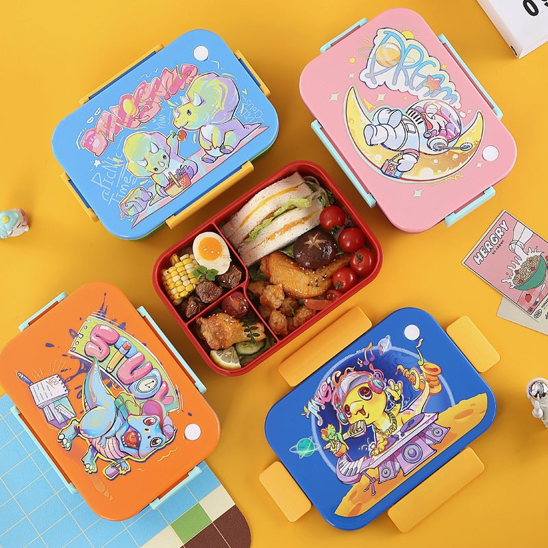 Fun-Themed Character Bento Lunch Box