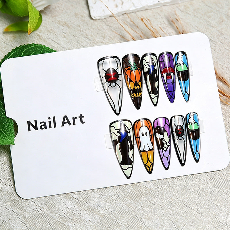 Artistic Nail Tips with Ice Cream Design Kalsten