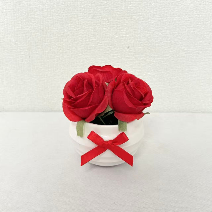 Elegant Decorative Rose Bloom for Home Decor Display