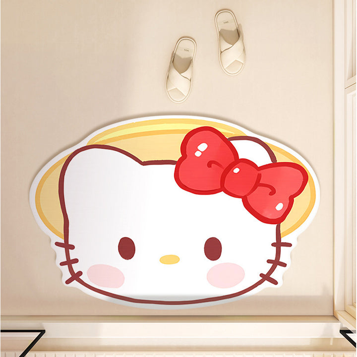 Hello Kitty Themed Soft Bathroom Mat