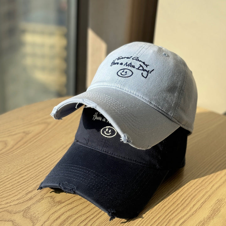 Women's Distressed Cotton Baseball Cap Kalsten 1784270914