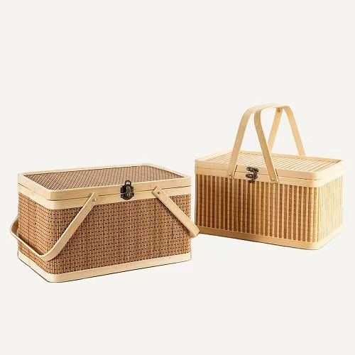 Practical Storage Basket Made of Rattan Kalsten