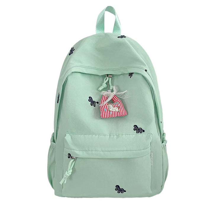 Backpack with Cheerful Animal Motif and Practical Compartments Kalsten