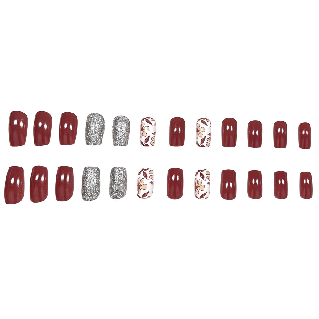 Artistic Floral Nail Design Kalsten