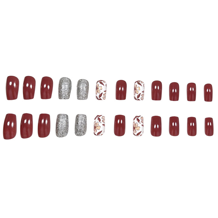 Artistic Floral Nail Design Kalsten
