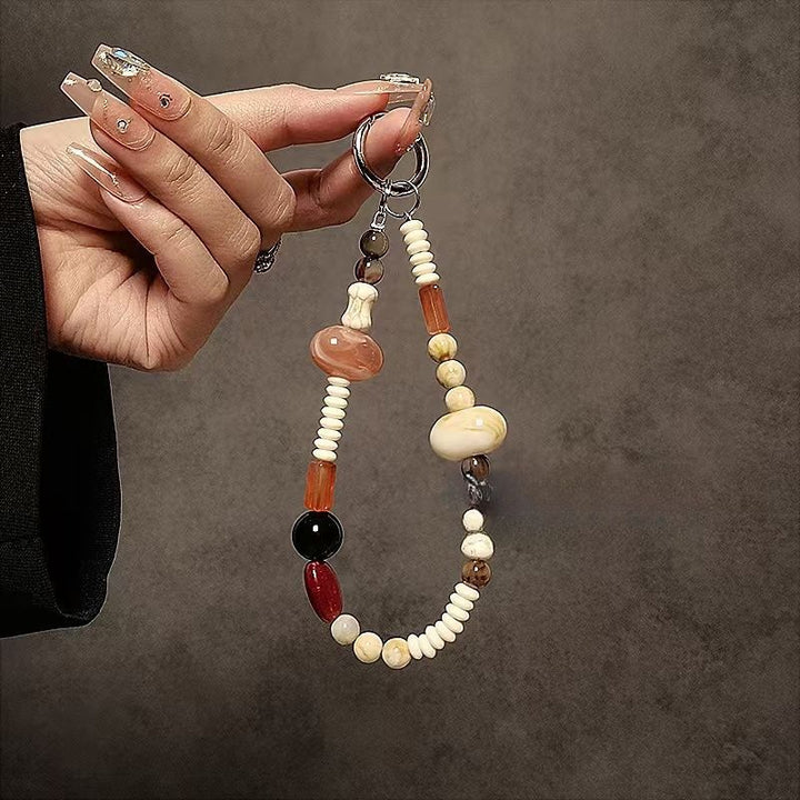 Bohemian Beaded Charm Keychain Kalsten
