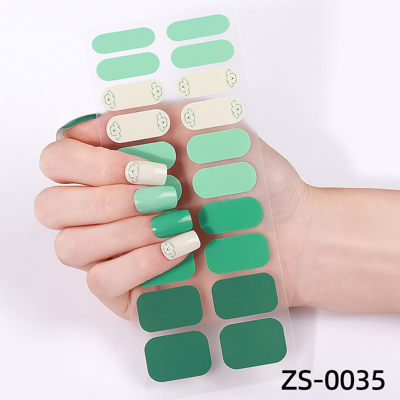 Glossy Ombre Nail Wraps