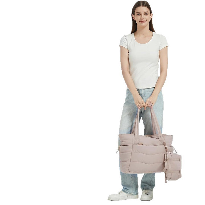 Spacious everyday bag with removable organizer Kalsten