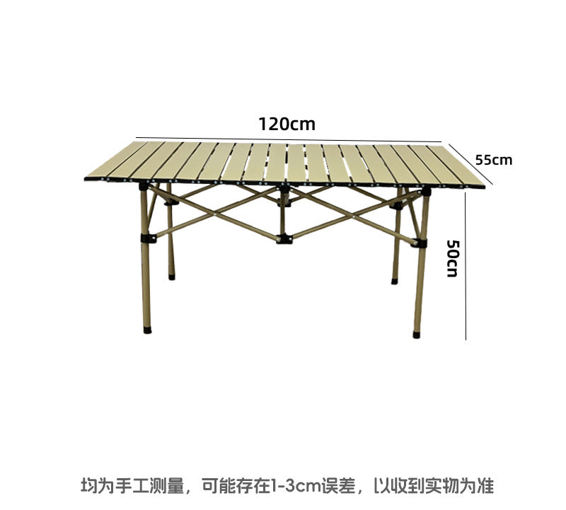Foldable Dining and Picnic Table Kalsten