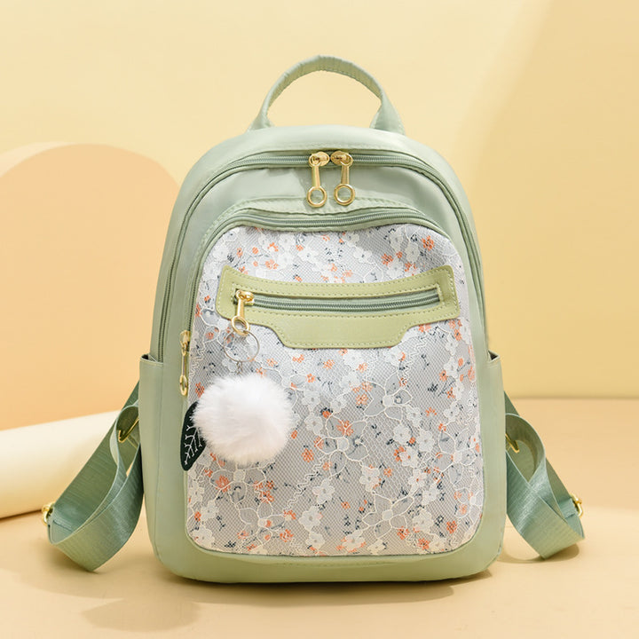 Floral Patterned Casual Backpack Kalsten