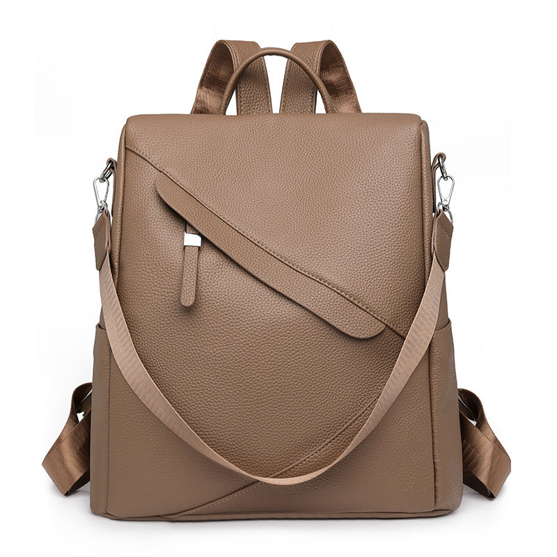 Elegant Leather Laptop Backpack Kalsten