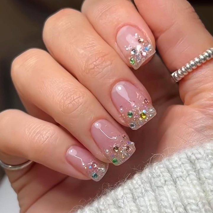 Glittering Nail Art Tips Kalsten